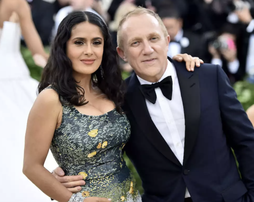 LA ACTRIZ MEXICANA SALMA HAYEK REVELA QUE SU FAMILIA LA OBLIGÓ A CASARSE CON FRANCOIS-HENRI